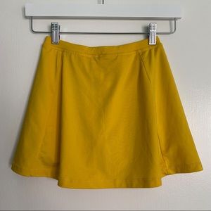 BCG Mustard Yellow Tennis Skirt:size xs